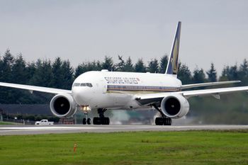 Un Boeing 777-312ER de Singapore Airlines