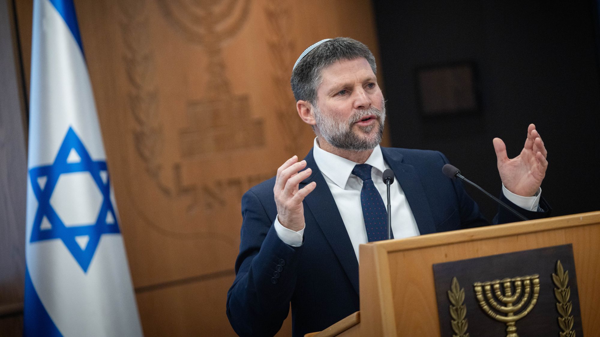 Qatargate: Smotrich says anyone who worked for Qatar 'must be treated as a war criminal'