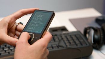 Le Zune de Microsoft en 2008