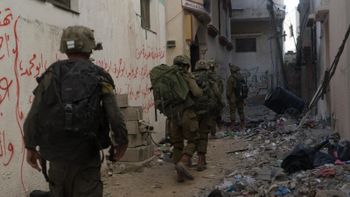 قوات اللواء في نشاط عملياتي في حي الزيتون بقطاع غزة