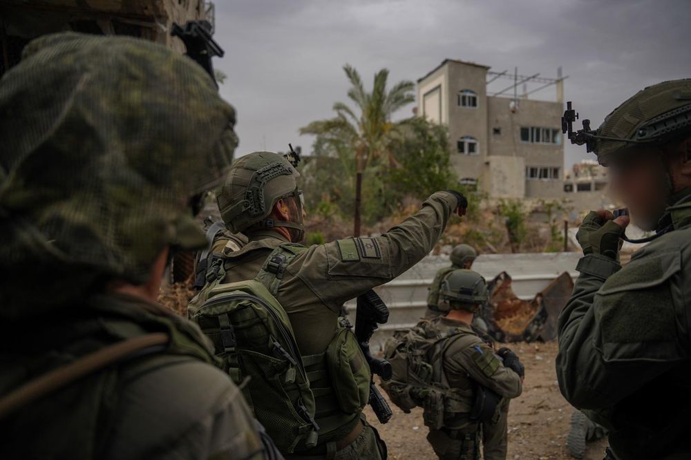 Soldats israéliens dans la bande de Gaza