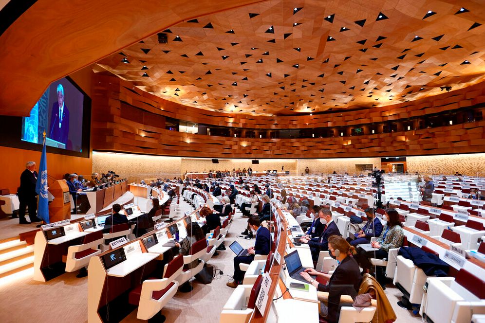 Denis Balibouse/Pool via AP Conseil des droits de l'homme des Nations Unies à Genève, Suisse