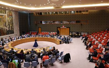 UN Security Council meeting