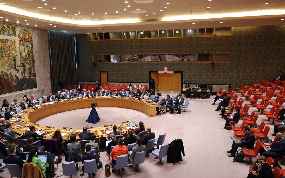 UN Security Council meeting