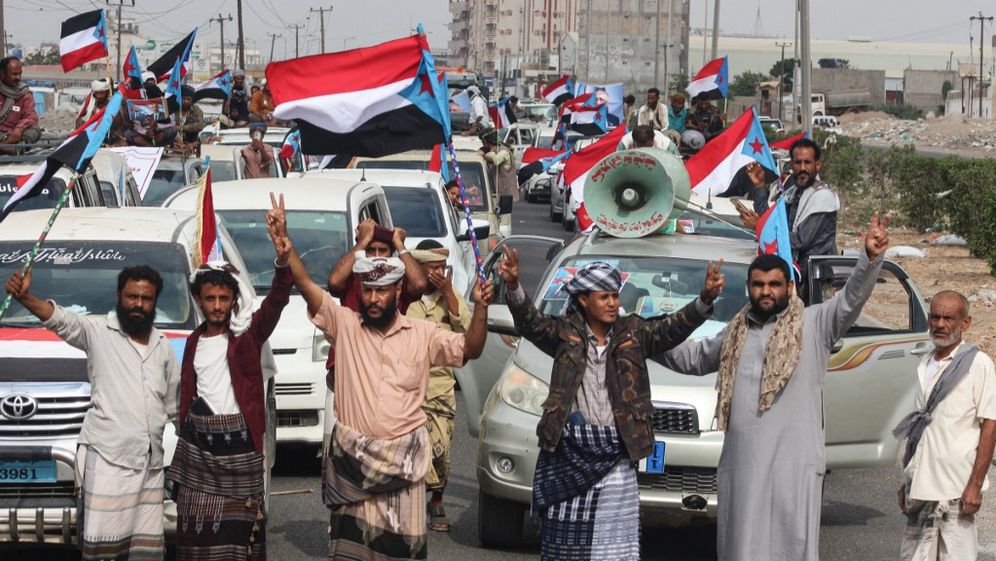 Des partisans des séparatistes du Yémen du Sud