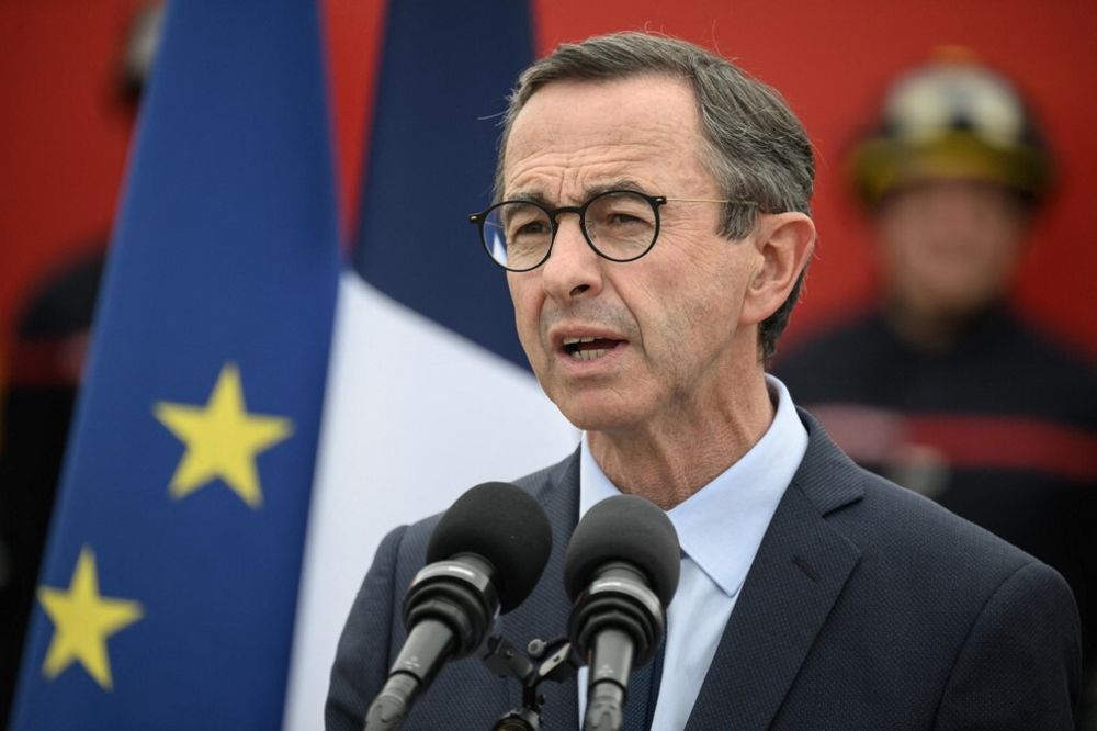 Le ministre de l’Intérieur Bruno Retailleau

