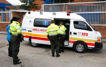 Illustration - Une ambulance en Colombie