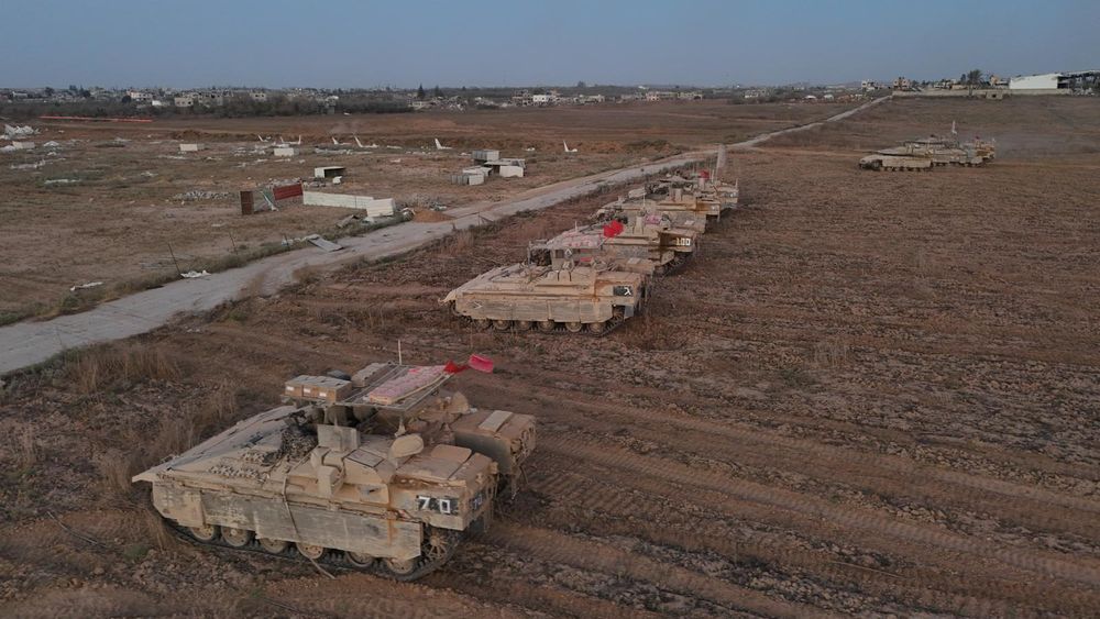 Troupes de Tsahal à Beit Hanoun, dans le nord de la bande de Gaza, juillet 2025