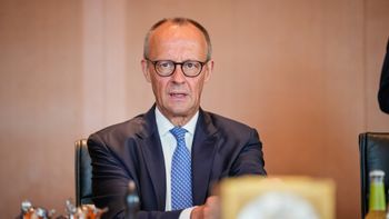 German Chancellor Friedrich Merz attends the cabinet meeting at the chancellery in Berlin, Germany, Wednesday, July 29, 2026. 
