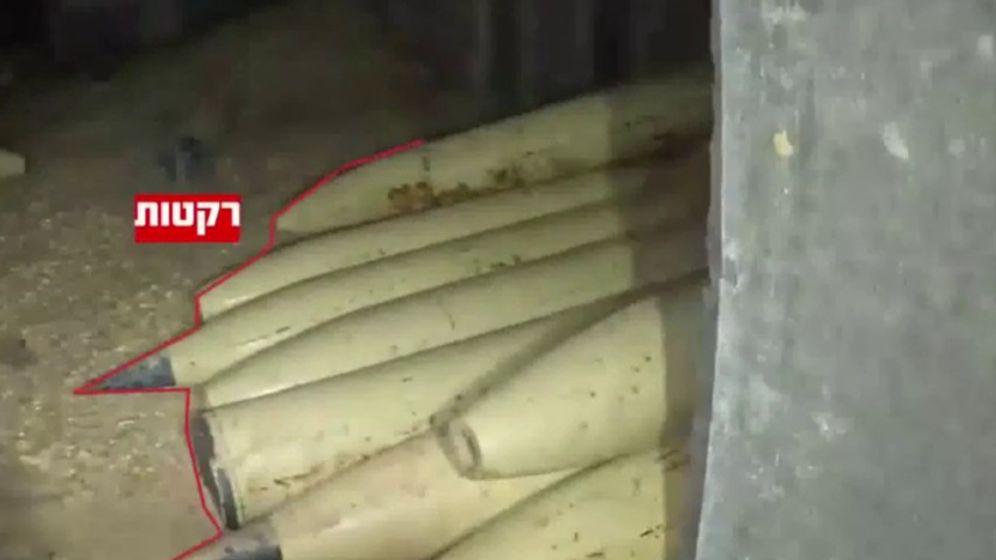 הרקטות במנהרה ברפיח