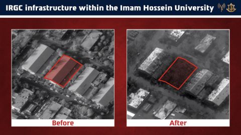 IDF Airstrikes Target Iranian Military Bases, Cause Outages