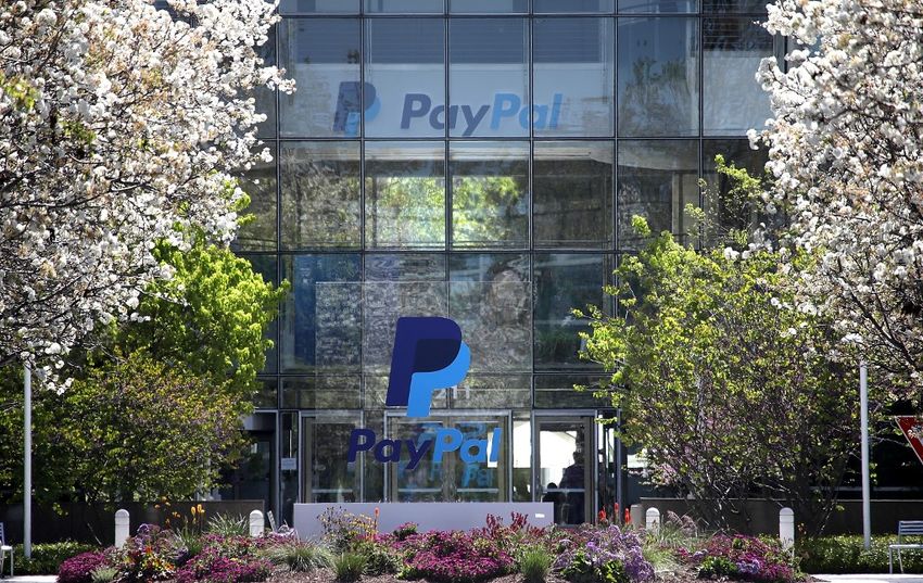 Le siège social de PayPal à San Jose, en Californie, le 9 avril 2018.