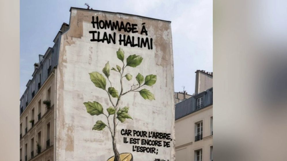 Fresque pour Ilan Halimi à Paris