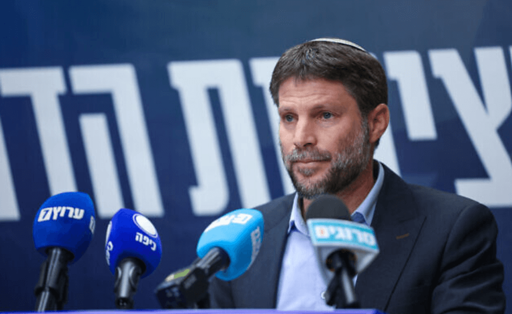 Israeli Finance Minister Bezalel Smotrich.