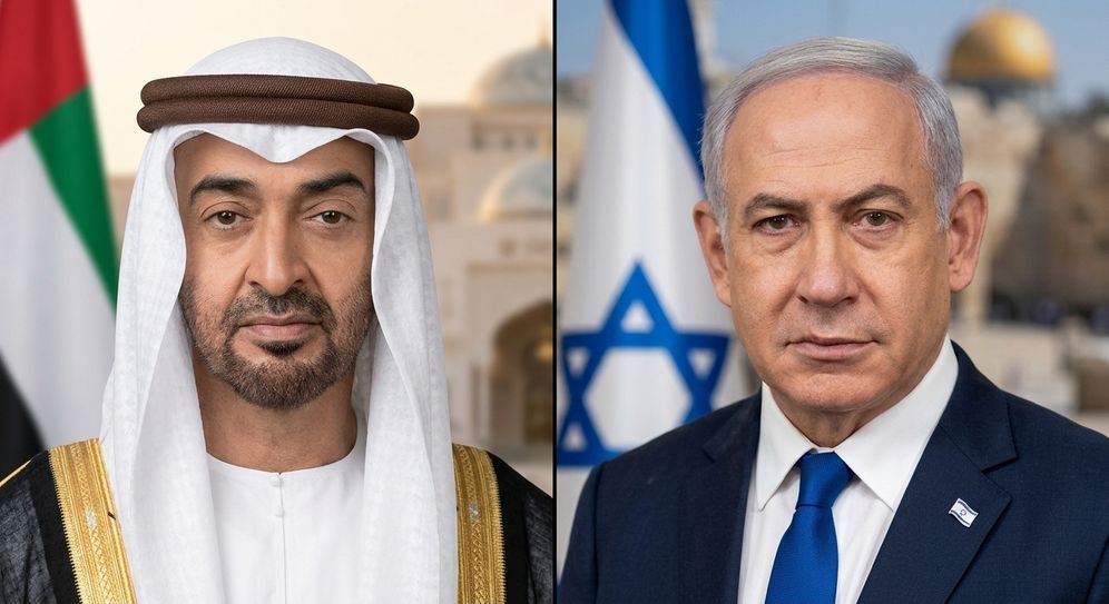 AI بنيامين نتنياهو ومحمد بن زايد