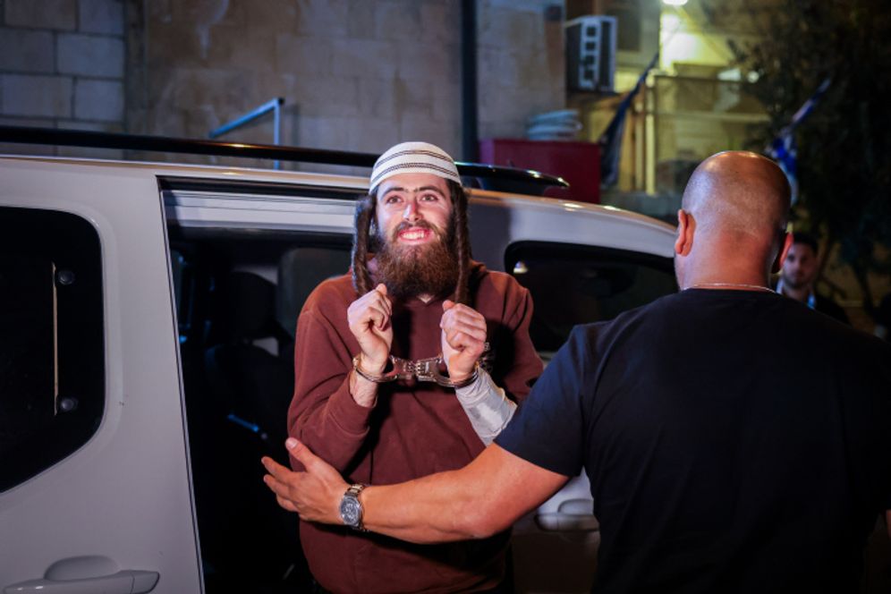 Elisha Yered, suspected of being involved in the death of 19-year-old Palestinian Qusai Jamal Maatan in the West Bank village of Burqa