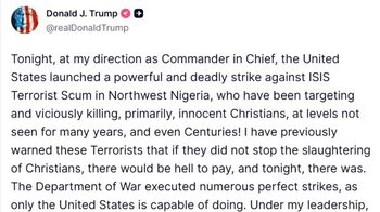 Message posted by Donald Trump to Truth Social 