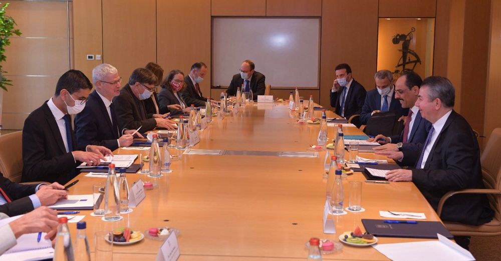 A delegation of top Turkish officials visited Israel on February 17, 2022, meeting with Israeli officials at the Ministry of Foreign Affairs and the President's Residence