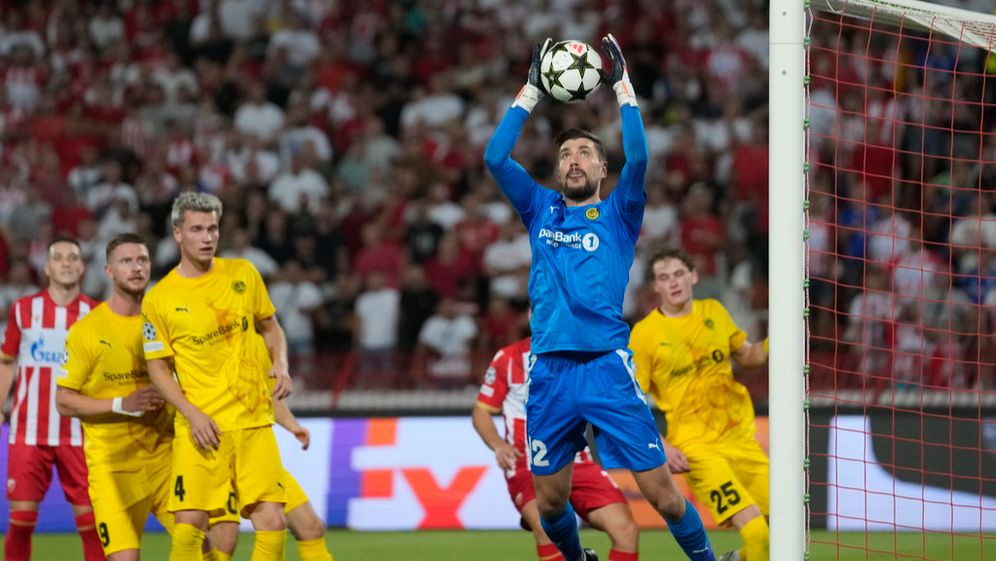 Le gardien de but israélien du club norvégien de Bodø/Glimt, Nikita Haïkin