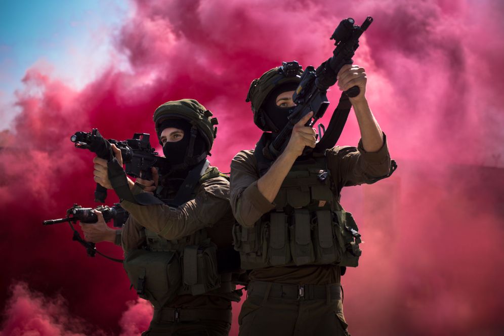 IDF IDF soldiers take part in a drill at an undisclosed location in Israel.