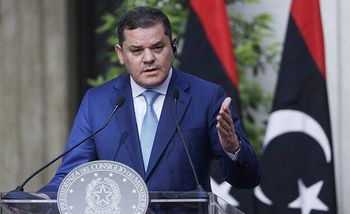 Le Premier ministre libyen, Abdel Hamid Dbeibah