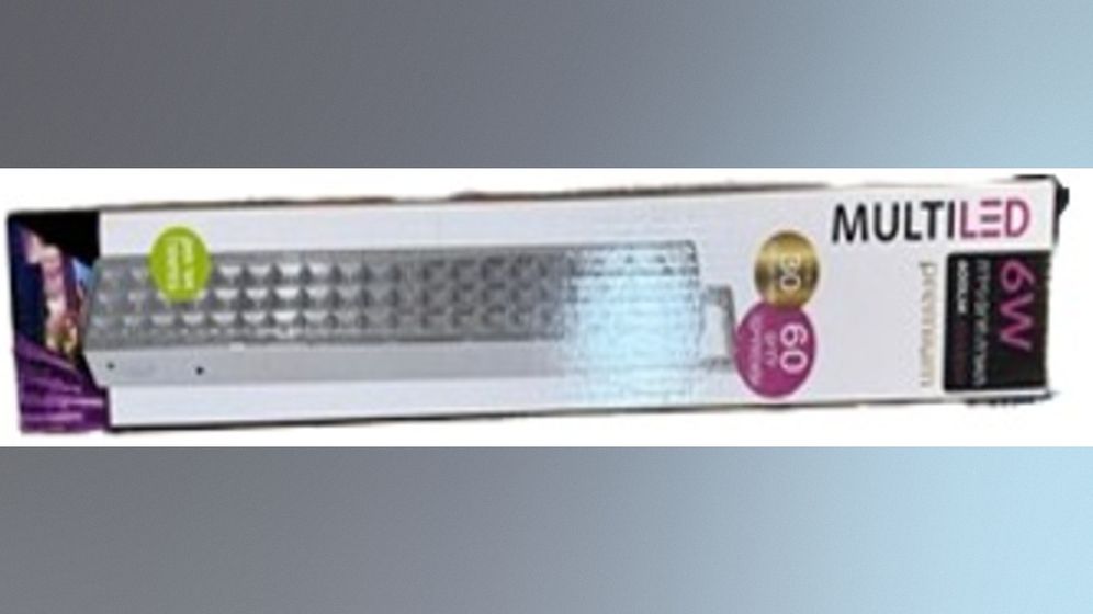 תאורת חירום ניידת 60 לד MULTILED