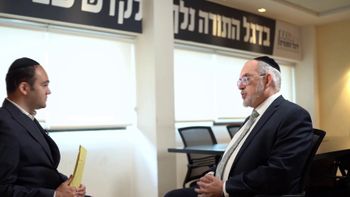 יו"ר יהדות התורה יעקב אשר בריאיון מיוחד