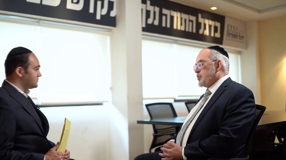 יו"ר יהדות התורה יעקב אשר בריאיון מיוחד