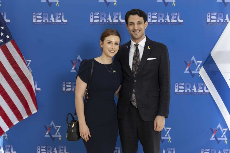 Yaron Lischinsky (right) and Sarah Milgrim, identified as the victims of the shooting attack in Washington, DC