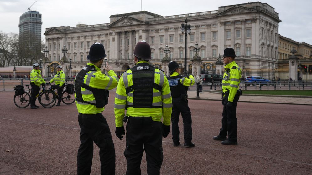 Illustration - Police britannique à Londres