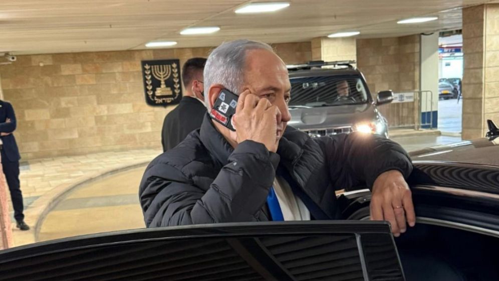 تلقى رئيس الحكومة الإسرائيلية بنيامين نتنياهو نبأ عودة جثمان ران غويلي