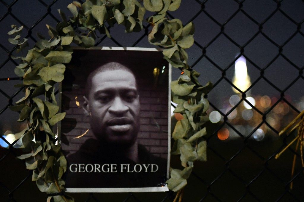 Neo-Nazi Group Name Scrawled On New York George Floyd ...