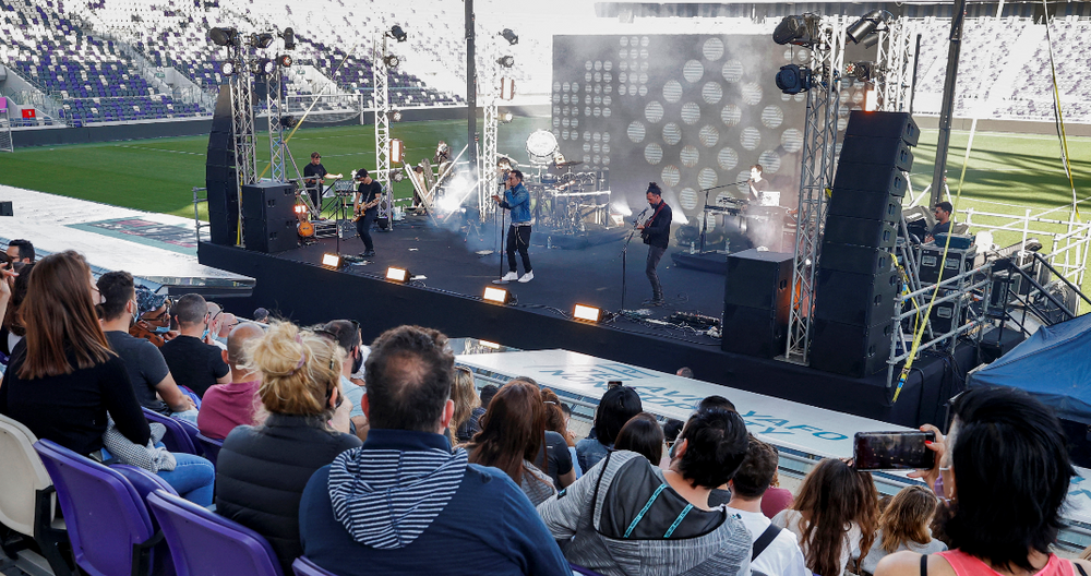 Israël Premier Concert En Plein Air À TelAviv Pour Spectateurs