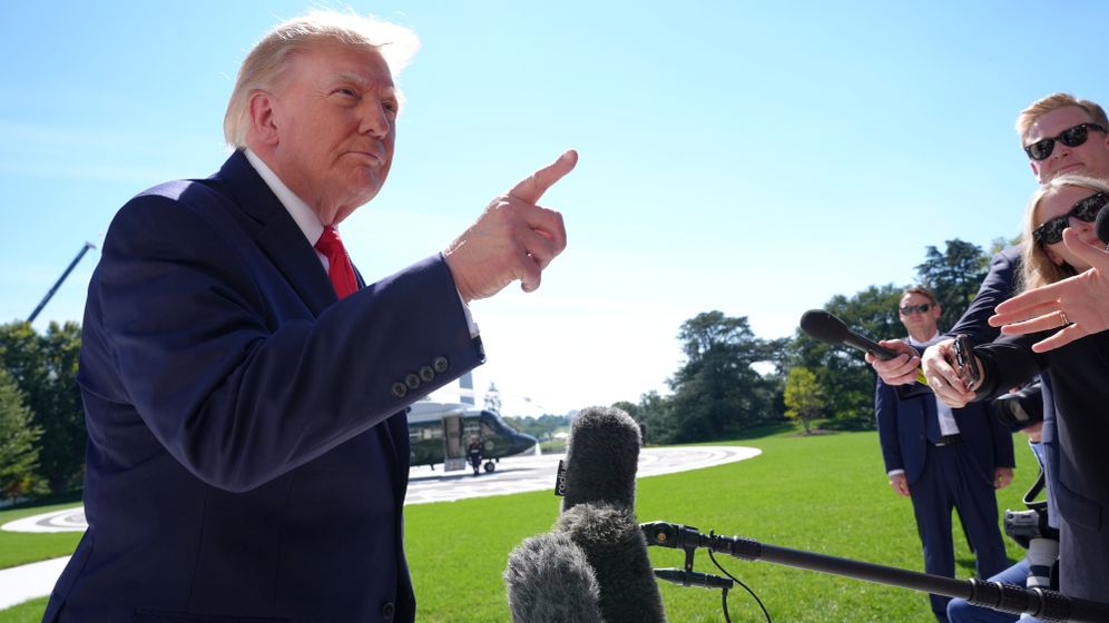 AP Photo/Jacquelyn Martin US President Donald Trump, October 1, 2026.