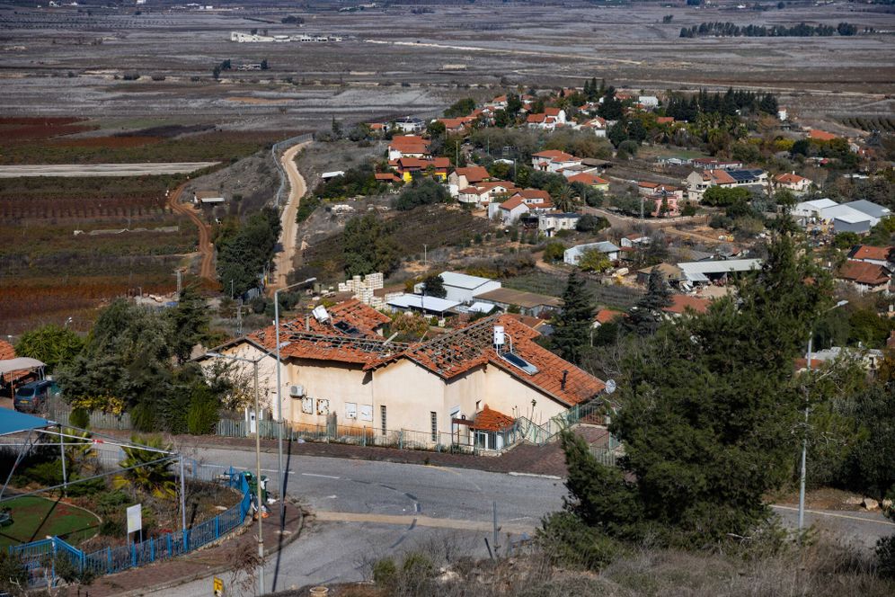 חיים גולדברג/פלאש 90 בתים במטולה שנפגעו במהלך המלחמה, ארכיון