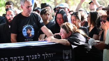 הלווייתו של עידן שתיוי ז״ל