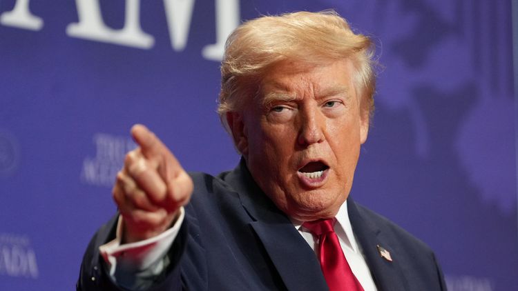 Donald Trump à Las Vegas, le 05.08.2026