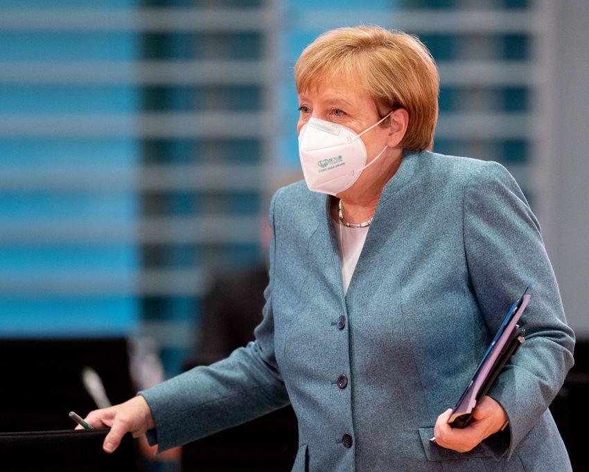 La chancelière allemande Angela Merkel