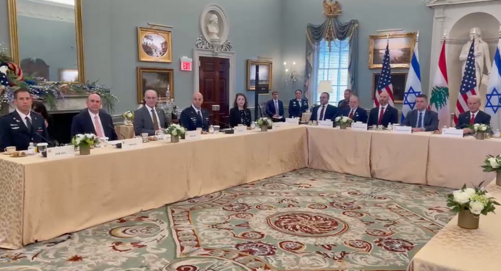 i24NEWS Des responsables israéliens et libanais se réunissent à Washington pour un quatrième cycle de négociations, le 02.06.2026