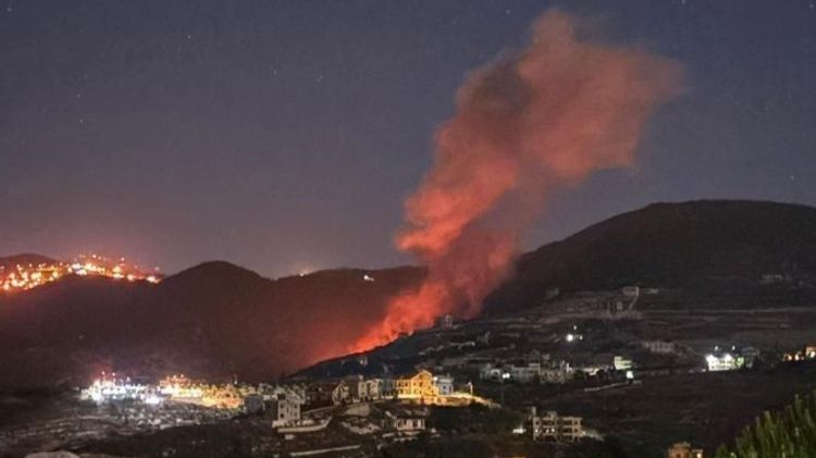 Alleged Israeli airstrikes in southern Lebanon