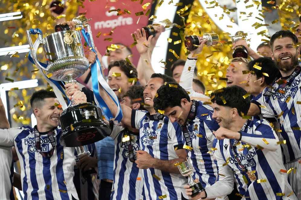 ريال سوسيداد تتوج بكأس ملك إسبانيا