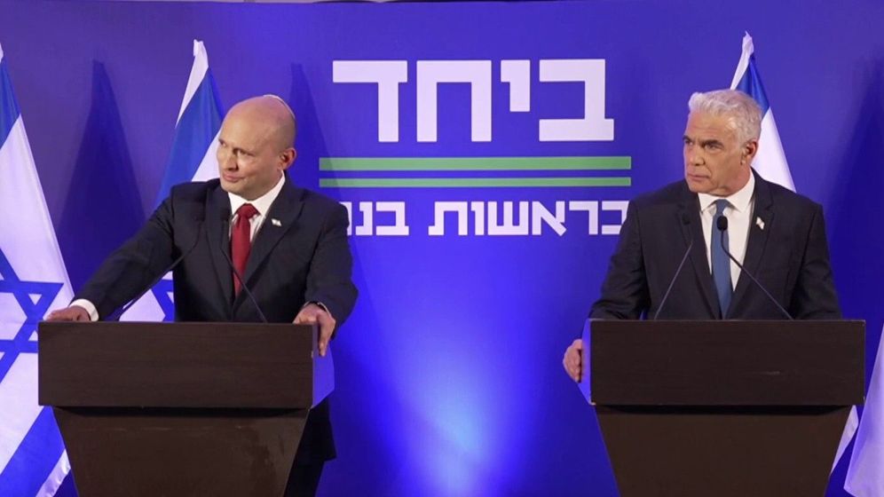 Naftali Bennett et Yair Lapid