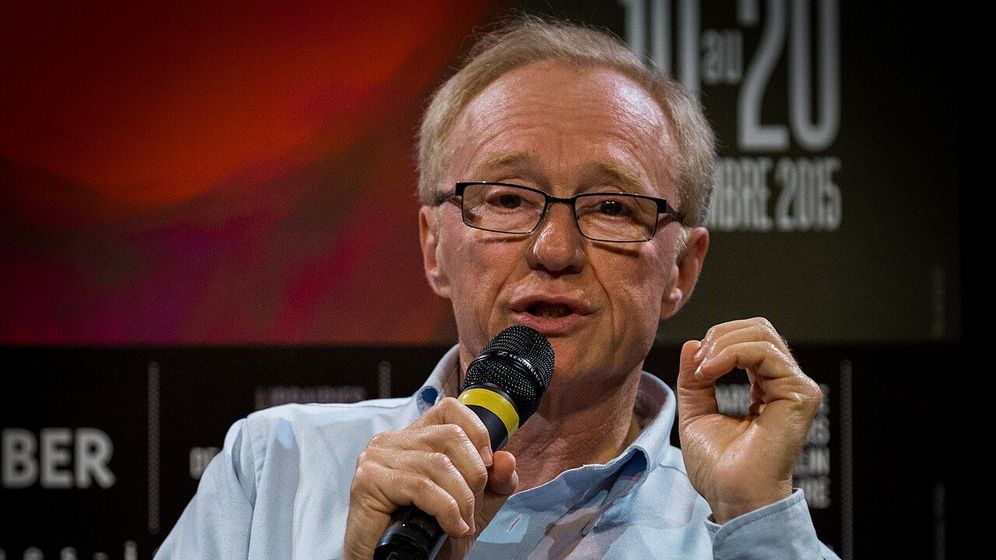 David Grossman at the prologue evening of the Ideal Libraries, Strasbourg 4 September 2015
