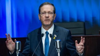 Le président israélien, Isaac Herzog, août 2025