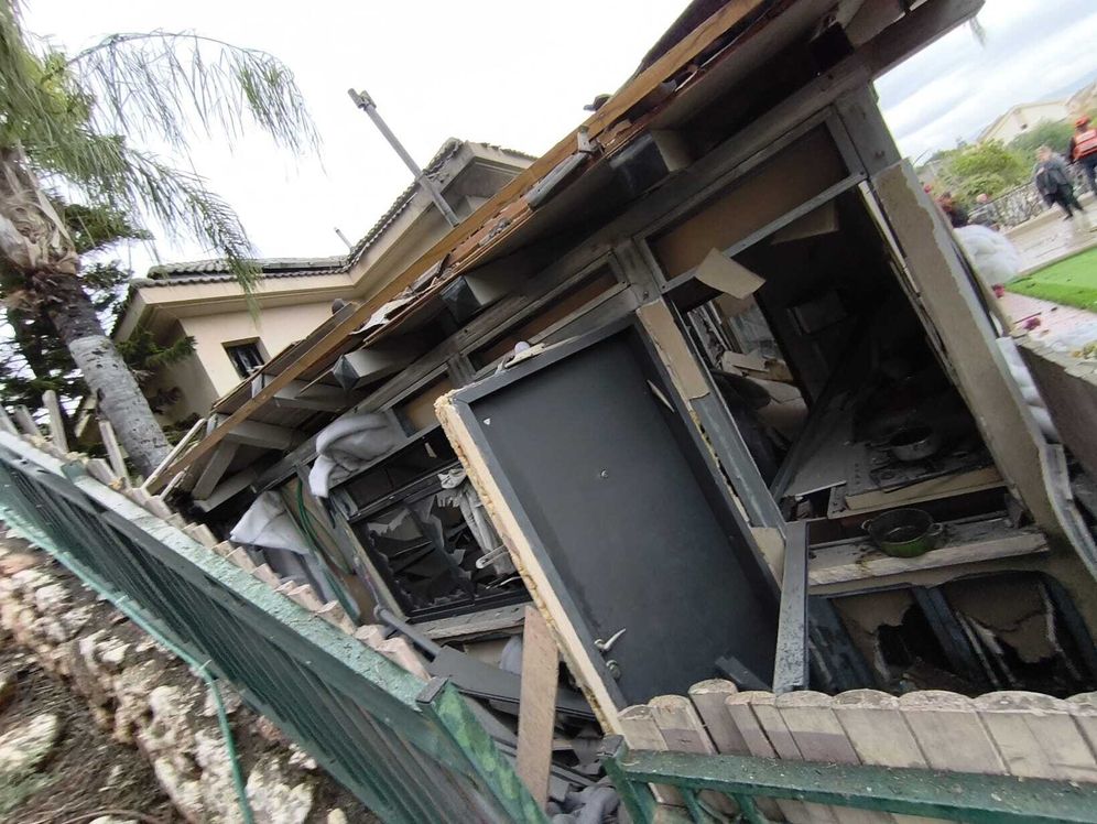 Impact à Kiryat Shmona