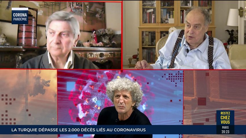 A. Adler, historien et D. Haber, spécialiste des économies de l'Asie sont les invités d'Elie Chouraqui