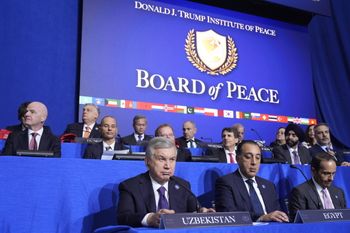 Leaders in the Gaza Peace Council, 19.2.2026