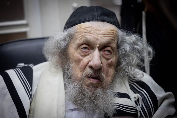 מנהיג "דגל התורה", הרב דוב לנדו, ארכיון