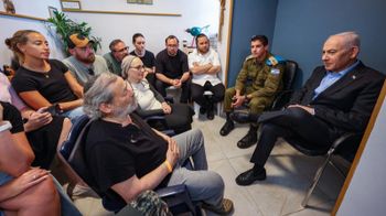 Visite de Benjamin Netanyahou aux proches de Yehuda Katz, le 26.08.2026
