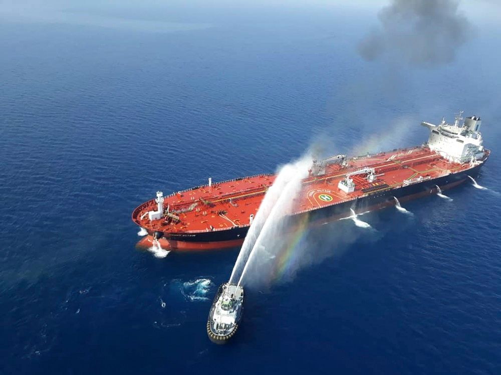 Un bateau de la marine iranienne , le jeudi 13 juin 2019 / Image d'illustration